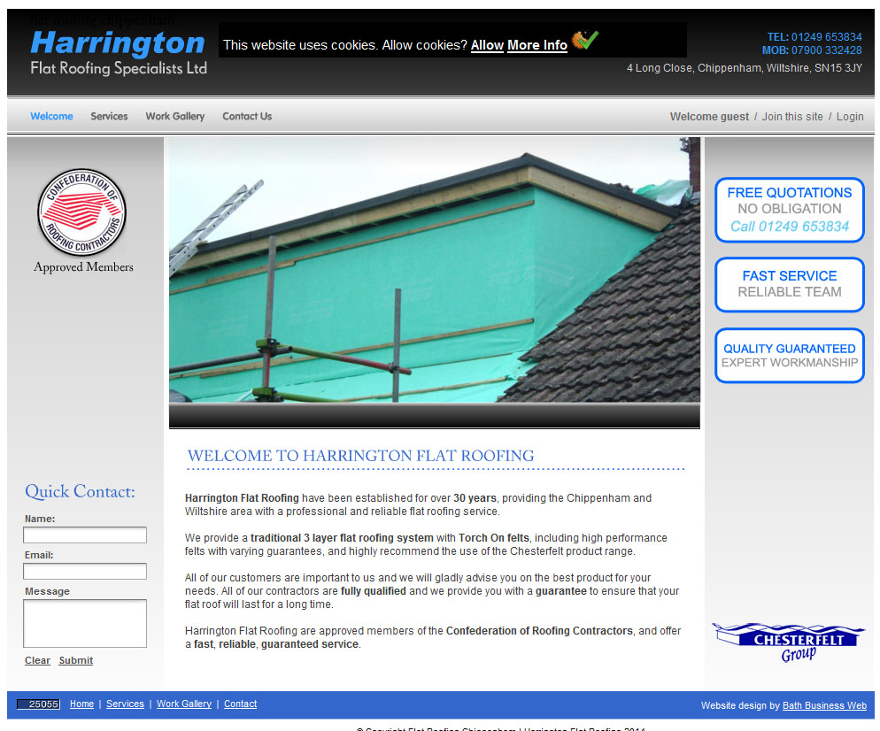 Harrington Flat Roofing Specialists Ltd
